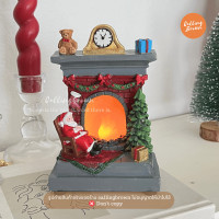 ราคา Christmas ไฟตั้งโต๊ะ โคมไฟคริสต์มาส ของตกแต่ง christmas ไฟตั้งโต๊ะ เตาผิง (12800129)