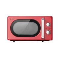 ราคา SHARP Microwave ไมโครเวฟ สไตล์ RETRO สวยเก๋ หลากสี รุ่น R-220EF ขนาด 20 ลิตร แดง (12823759)