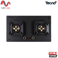 ราคา (Tecno) เตาแก๊ส 2 หัวเตา แบบฝังเฟอร์นิเจอร์ รุ่น TNP HB 207845 BM PRO (12823565)