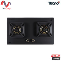 ราคา (Tecno) เตาแก๊ส 2 หัวเตา แบบฝังเฟอร์นิเจอร์ รุ่น TNP HB 207845 BM (12823570)