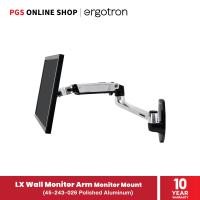 ราคา Ergotron ขาตั้งจอ รุ่น LX Wall Monitor Arm รองรับน้ำหนัก 3.2-11.3 kg ไม่เกิน 34" รองรับมาตราฐาน VESA MIS- D Polished Aluminum (12021745)