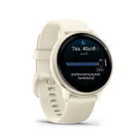 ราคา Garmin vívoactive 6 - Smart Watch GPS Lunar Gold/Bone (12681156)