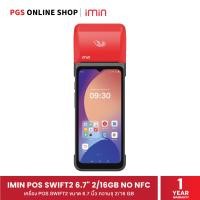 ราคา IMIN Mobile POS Swift2 6.7" 2/16GB No NFC เครื่องคิดเงินหน้าร้าน หน้าจอสัมผัส, ระบบ Android 13, รับประกัน 1 ปี (12817045)