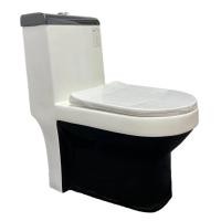 ราคา HOMICA สุขภัณฑ์ชิ้นเดียว ชักโครก รุ่น KB142 สีขาว-ดำ สีขาว-ดำ (12791010)