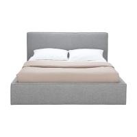 ราคา Index Living Mall เตียงนอนผ้า รุ่นคีเนส ขนาด 5 ฟุต - สีเทา ขนาด 5 ฟุต สีเทา (12252921)