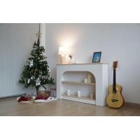 ราคา ProSpace เตาผิงปลอม ชั้นวางของเผาผิง TOP PVC กันน้ำกันรอย B 120x25x80 TOP PVC ไวท์เมเปิ้ล/ขาว (10839896)