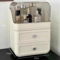 ราคา Chiranatda ชั้นวางเครื่องสำอาง พร้อมลิ้นชัก 2 ชั้น ครีม (12824332)