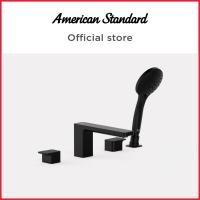 ราคา American Standard ก๊อกผสมอ่างอาบน้ำ แบบติดขอบอ่าง ชนิด 4 รู พร้อมฝักบัวสายอ่อน รุ่น Acacia Evolution | A-1300-700 สี Matte Black (12825364)