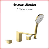 ราคา American Standard ก๊อกผสมอ่างอาบน้ำ แบบติดขอบอ่าง ชนิด 4 รู พร้อมฝักบัวสายอ่อน รุ่น Acacia Evolution | A-1300-700 สี POL Cool Sunrise (12825362)