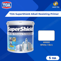 ราคา TOA SuperShield Alkali Resisting Primerทีโอเอ ซุปเปอร์ชิลด์ สีรองพื้นปูนใหม่กันด่าง #0000 สีขาวด้าน 5 ก.ล. (10944065)