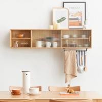 ราคา รังรัก Home&Decor ชั้นวางของติดผนังไม้โอ๊ค Shelf 18 120 cm (12024879)