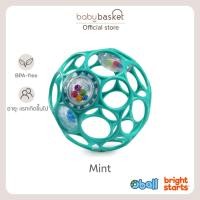 ราคา Baby Basket Shop ของเล่นเด็ก ยางกัด ลูกบอลยาง Bright Starts Oball 4" Rattle พร้อมลูกปัดเสริมพัฒนาการ สี Teal (12201313)