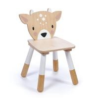 ราคา Tender Leaf Toys เฟอร์นิเจอร์เด็ก เฟอร์นิเจอร์ไม้ เก้าอี้ลายกวางน้อย Forest Deer Chair (12294503)