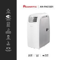 ราคา Aconatic แอร์เคลื่อนที่ ขนาด 12000 BTU Portable Air Conditioner รุ่น AN-PAC12D1 เย็นเร็ว ทำงานเงียบ (12601037)
