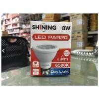 ราคา TOSHIBA SHINING หลอดไฟ LED PAR 20 8W / PAR 38 18W แสงขาว (6500K) SH PAR20 8W ขาว (12751094)