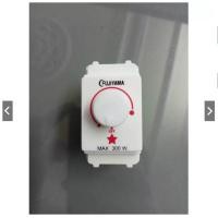 ราคา FUJIYAMA สวิทซ์หรี่ไฟ มอก. ดิมเมอร์ DIMMER 300W/600W ใช้กับฝา PANASONIC *** ไม่สามารถใช้ได้กับหลอดLEDและหลอดประหยัด 300wรุ่นเก่าหน้าเล็ก (12755426)
