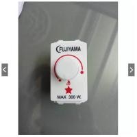 ราคา FUJIYAMA สวิทซ์หรี่ไฟ มอก. ดิมเมอร์ DIMMER 300W/600W ใช้กับฝา PANASONIC *** ไม่สามารถใช้ได้กับหลอดLEDและหลอดประหยัด 300wรุ่นใหม่หน้าใหญ่ (12755425)