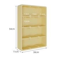 ราคา Loadingofficial-ชั้นวางของ วางแก้วน้ำตั้งโชว์ติดผนัง สีเหลือง (12822685)