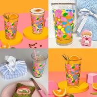 ราคา PP Home แก้วลายดอกไม้ยิ้ม Wiggle Wiggle x Glasslock ของแท้ แก้วน่ารัก แก้วคาเฟ่ เกาหลี Smile Jelly ของขวัญ 71060 Smile Jelly (12826448)