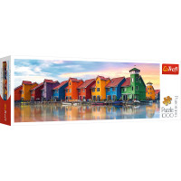 ราคา TREFL Jigsaw Panorama 1000 จิ๊กซอว์ แนวนอน จำนวน 1000 ชิ้น Netherlands (97x34 cm.) นำเข้าจากยุโรป พร้อมส่ง (12826703)