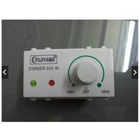 ราคา FUJIYAMA สวิทซ์หรี่ไฟ มอก. ดิมเมอร์ DIMMER 300W/600W ใช้กับฝา PANASONIC *** ไม่สามารถใช้ได้กับหลอดLEDและหลอดประหยัด 600wรุ่นใหม่หน้าใหญ่ (12755427)