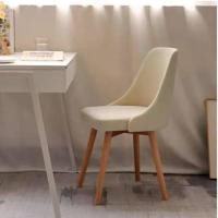 ราคา Decor-Aเก้าอี้ ขาไม้ เบาะฟองน้ำ แข็งแรงทนทาน รับน้ำหนักได้ดี หมุนได้ 360 องศา ขาว (12826822)