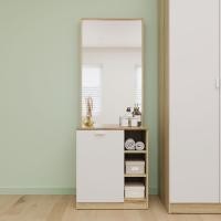 ราคา SB Design Square โต๊ะเครื่องแป้ง 60 ซม. รุ่น Molly สีขาว (60x45x170 ซม.) (12550435)