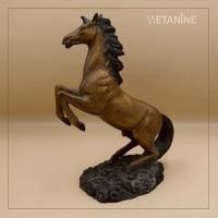 ราคา Metanine รูปปั้นทองเหลือง ม้ายกขาหน้า 5.5x21.5x24.51 Brown (12827017)