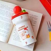 ราคา PP Home แก้วคริสต์มาส สแตนเลส 316 หมูลูลู่ LuLu Christmas แก้วเก็บอุณหภูมิ แก้วมีฝาปิด Tumbler ของขวัญ เทศกาล 69023 Snowman (760ML) (12827037)