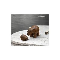 ราคา Metanine รูปปั้นทองเหลือง รูปปั้นลูกช้างทองเหลือง 8x15x9 Brown (12827019)