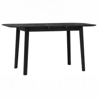 ราคา Mood & Tone Furniture โต๊ะอาหารปรับขยายได้ขนาด 120+30 ซม. รุ่น TREVO Black (12827249)