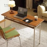 ราคา Lequa.furniture โต๊ะทำงาน โต๊ะทำงานไม้ วินเทจ จัดส่งฟรี 120 cm. เชอรี่ (12827317)