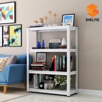 ราคา SHELFIE ชั้นวางของ ชั้นเหล็ก 4 ชั้น ส160x ก120x ล40 cm ขาว Modern (10575684)