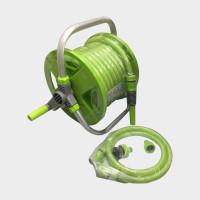 ราคา บุญถาวร โรลม้วนสายยาง 1/2x15 เมตร เขียว (10309655)