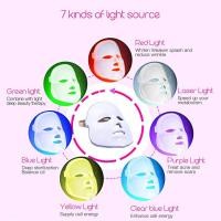 ราคา HSL BeautyCOD หน้ากาก led มาร์คหน้ากาก แสง หน้ากากแสง LED FACE MASK LED 7สี บำบัดผิว MEY389 (11023424)