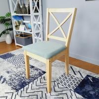 ราคา Evergreen โต๊ะ CX-1C ChairDining Room Kitchen Natural Cushion Seat (10362929)