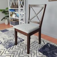 ราคา Evergreen โต๊ะ CX-1 Hard Seat Dining ChairDining Room Kitchen Walnut Hard Seat (10362926)