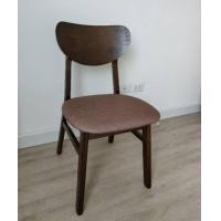 ราคา Evergreen เก้าอี้ไม้ยางพารา 4ตัว (เบาะผ้า) C-CBCH Cushion Seat Dining Chair Walnut (10362958)