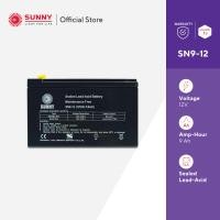 ราคา SUNNY เเบตเตอรี่เเห้ง SLA 12V 9Ah รุ่น SN9-12 Battery Sealed Lead Acid เหมาะสำหรับ ไฟสำรองฉุกเฉิน/UPS/ระบบเตือนภัย ดำ (10697705)
