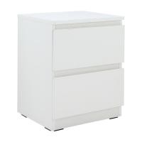 ราคา Index Living Mall ตู้ข้างเตียง 2 ลิ้นชัก รุ่นเมซอง - สีขาว (12684643)