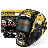 ราคา DELTON หน้ากากเชื่อม ปรับแสงอัตโนมัติ หมวกเชื่อม แบบสวม Limited Edition ลายโกลด์เดี่ยมคิงส์ Goldium King รุ่น WH-014DT (12725566)
