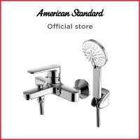 ราคา American Standard ก๊อกผสมอ่างอาบน้ำและยืนอาบแบบติดผนัง พร้อมชุดฝักบัว รุ่น Codie | FFASB211-6T1500BT0 สีโครเมี่ยม Chrome (12828297)
