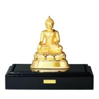 ราคา PHOENIX พระสามสมัย - เชียงแสน (หน้าตัก 3 นิ้ว) ประติมากรรม กาญจนศิลป์ รูปปั้นเคลือบทองแท้ 24K (12828249)