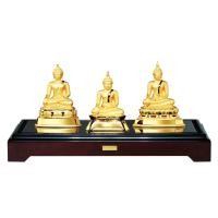 ราคา PHOENIX พระสามสมัย อู่ทอง-เชียงแสน-สุโขทัย (หน้าตัก 3 นิ้ว) ประติมากรรม กาญจนศิลป์ รูปปั้นเคลือบทองแท้ 24K (12828277)