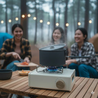 ราคา NL HOME เตาแก๊สเหล็กหล่อ แบบพกพา 1หัว พื้นผิวเซรามิก สำหรับตั้งแคมป์กลางแจ้ง ใช้งานนอกสถานที่ สะดวกสบาย ทนทาน (12829107)