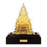 ราคา PHOENIX พระพุทธชินราช ประติมากรรม กาญจนศิลป์ รูปปั้นเคลือบทองแท้ 24K หน้าตัก 2 นิ้ว (12828664)