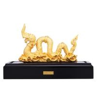 ราคา PHOENIX อนันตนาคราช (สูง 12.5 ซม.) ประติมากรรม กาญจนศิลป์ รูปปั้นเคลือบทองแท้ 24K (12828726)