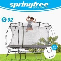 ราคา Springfree แทรมโพลีน 2.4x4 เมตร สูง 2.7 เมตร รุ่น O92 Large Oval