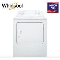 ราคา Whirlpool เครื่องอบผ้า รุ่น 3LWED4705FW อบ 10.5 กก. (สูงสุด 15 กก.) 13 โปรแแกรม แถมสายไฟ+ขาตั้ง ขาว 10.5 kg มินิมอล (10801274)