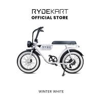 ราคา Rydekartbike จักรยานไฟฟ้า - รุ่น Ryde Kart - Electric FatBike ได้รับมาตรฐานระดับยุโรป ความเร็วสูงสุด 45 km./hr. Winter White (12024841)